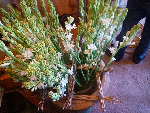 バリにはお花がたくさん咲いているからなのか、ローカルの人々にとっては生花より造花のほうが価値があって人気なんですよ～。ナビは普段お友達にプレゼントするのは「スダップ・マラム」が多いです。日本では考えられないくらいの大きな花束にして渡すと、皆喜んでくれるのですが、今回はちょっとアレンジしたものを探すことに。