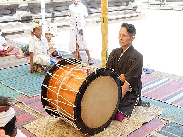 感動！神楽太鼓の奉納 in バリ | バリ島ナビ