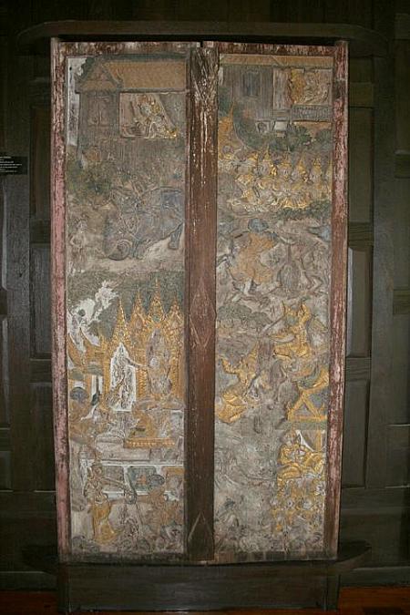 ◇ ラマ2世が作られたサントーンという話を描いた扉で約100年ほど前のもの。
