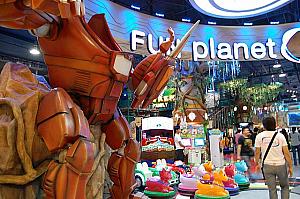 娯楽施設の「FUN PLANET」はゲームセンター