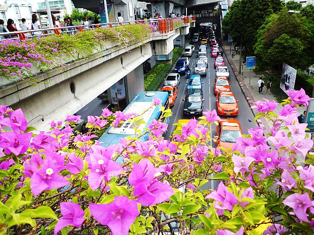 いつもどこでも渋滞を引き起こすバンコク市内