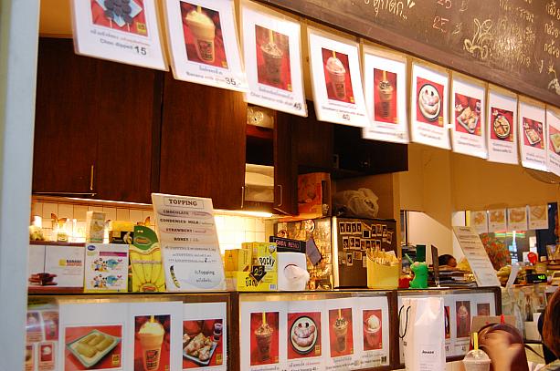 ドリンクメニューなども豊富でバナナ好きには絶対かかせない人気店です！