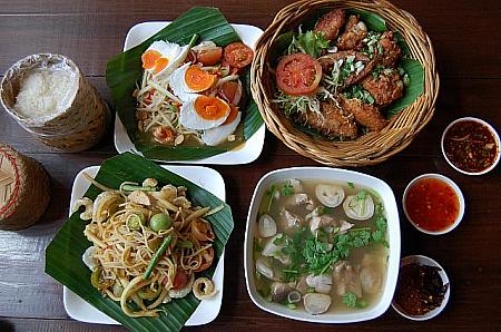 タイ東北イサーン料理を心行くまで堪能