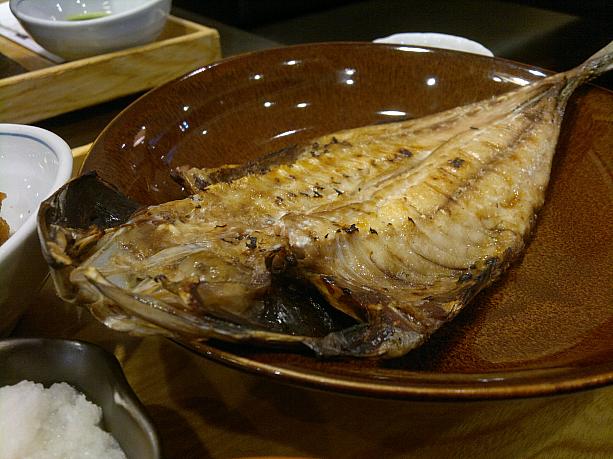 タイではなかなか食べることのできない、焼き魚！
