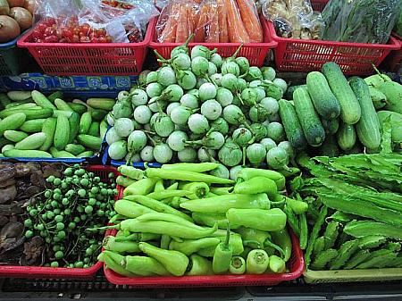 美しい緑色の野菜