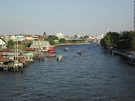 バンコクノイ運河の眺め