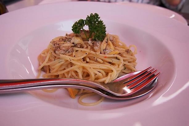 パスタも美味しかったです！バンコクのイタリアンのレベルは高いです。皆さんも、バー・イタリアにぜひお立ち寄りください！