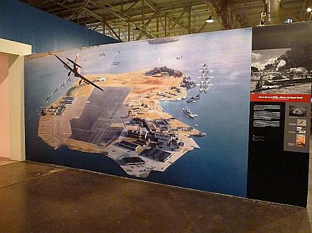 真珠湾攻撃の展示の多さに、「リメンバー・パールハーバー」の言葉が頭をよぎります。