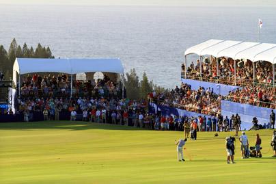 ゴルフトーナメントが多い1月のハワイ。