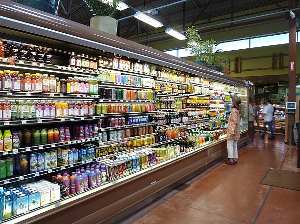 こちらはドリンク売り場。