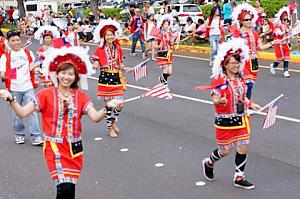 微笑みの国、台湾のグループも参加していました。
