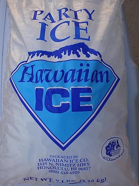 袋売りの氷