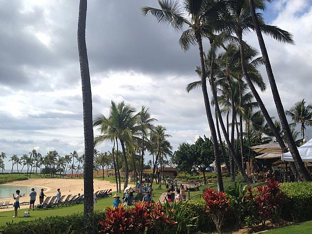 今日は、前回の「ほっとハワイ」でお見せできなかったマリオット・コオリナ・ビーチ・クラブの室内をご紹介しちゃいます。
