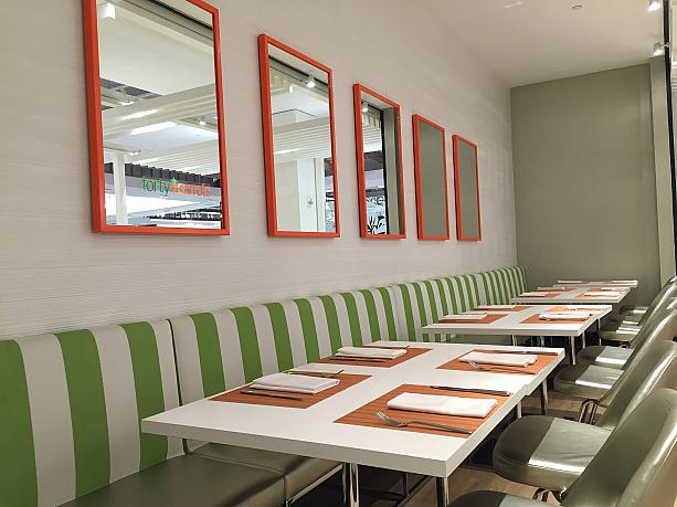 アラモアナ・センターのエヴァウイングに昨年11月オープンした「ブルーミングデールズ」の3階にある「フォーティキャロット」。ブルーミングデールズのシグネチャーカフェレストランです。
