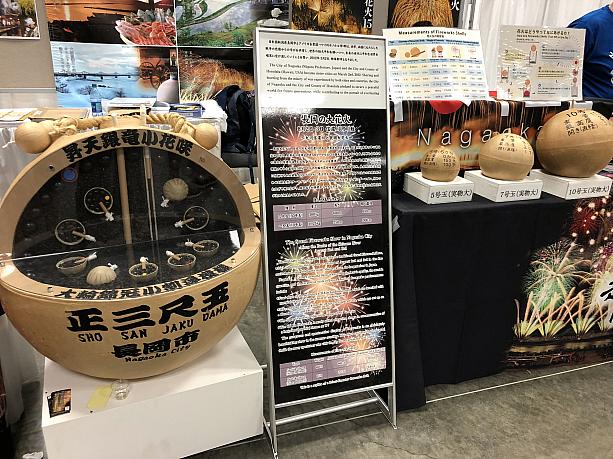 ホノフェスといえば、パレードと並んでいまや楽しみにするローカルやハワイ在住日本人も少なくない長岡花火。その歴史や仕組みの展示ブースには興味を示す人々が集まっていました。