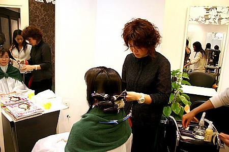 【移転】　CARICY Hair & Esthetic Galeries ヘアサロン デジタルパーマ日本人美容師