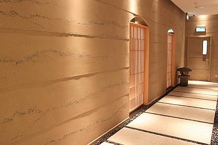 純日本風の廊下