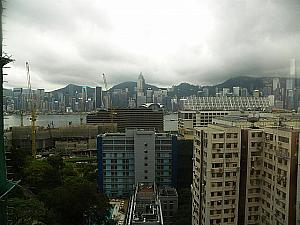 香港島がほぼ一望できます