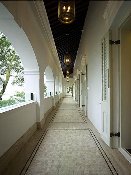 ２階廊下：修復後（写真：Tai O Heritage Hotel提供）