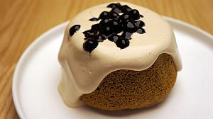 伯爵戚風蛋糕配黒糖珍珠（Earl Gray Chiffon Cake, Brown Sugar Pearls