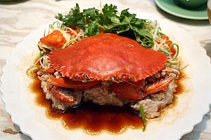 肉餅蒸蟹圈（Whole Crab with Pork Patty）