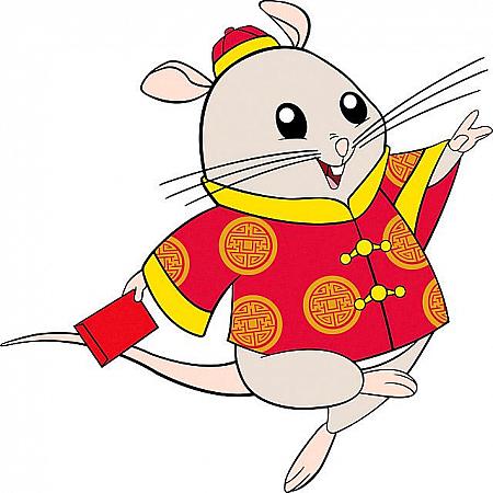 今年の干支、ネズミの「寶寶（Bobo）＝ボーボー」が登場！ミッキーに負けてはいられません。チャイニーズ姿がキュートなキャラクターです。