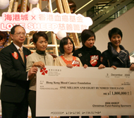 香港血癌（白血病）基金のチャリティーイベント -尖沙咀、ハーバーシティより