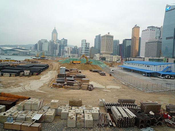 中環－旧スターフェリーピア跡地　2009年3月