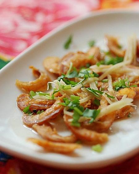 櫻井景子先生の香港レシピ教室　蝦干の巻レシピ