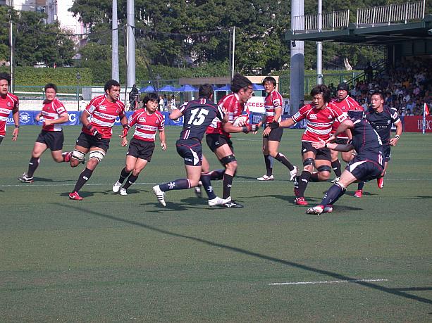 セブンスではありません。15人制ラグビーです。