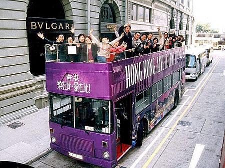 香港名物「オープントップバス」大特集オープントップバス