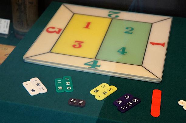 これも賭博ゲームだそうです。どうやって遊ぶのでしょうか。。。