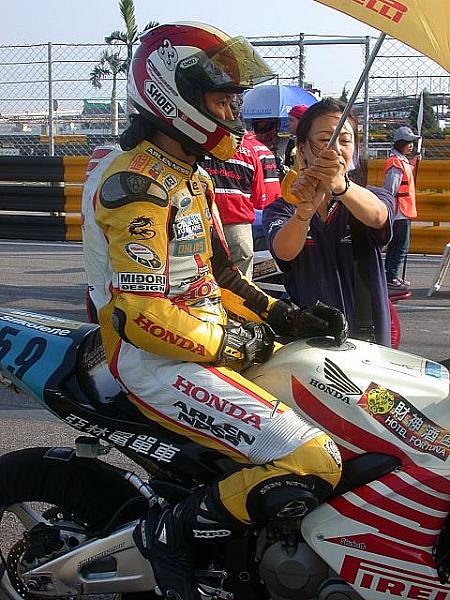 マカオに参戦していた故前田淳は2006年にイギリスのレースで命を落としました
