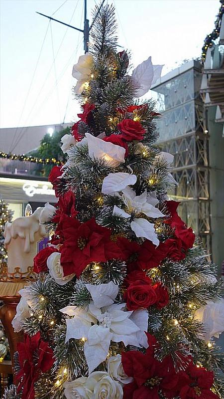 毎年ゴージャスでセンスのいいクリスマスデコレーションが楽しみな1881ヘリテージ。
