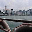 船内から見える香港島の景色がとても綺麗です。