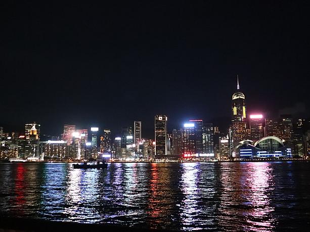香港の夜景は本当にすばらしいですね！