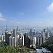 秋晴れの中で見下ろす香港は絶景でしたよ～