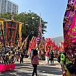 鴨脷洲洪聖傳統文化節で行われた、パレードの様子の続きです。