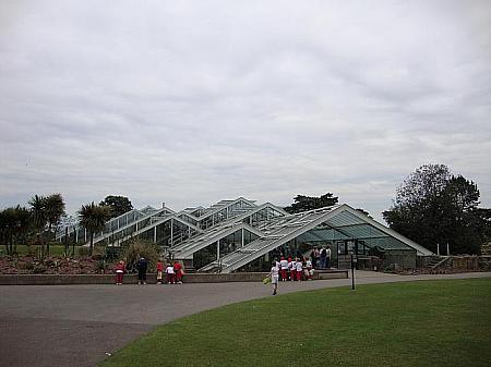 1987年創立の故ダイアナ妃の名前を冠した温室