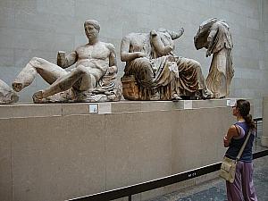 パルテノン神殿を飾っていた彫刻の数々