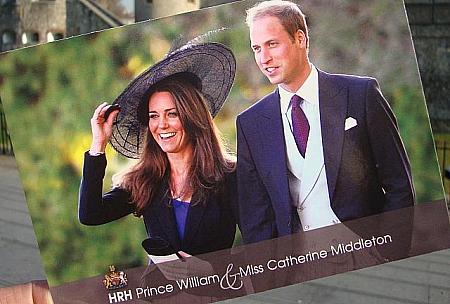 ４月29日に結婚式を挙げる、ウィリアム王子とケイトさん