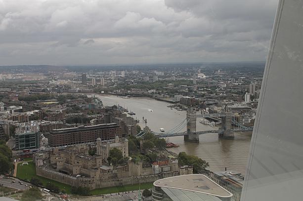ロンドン塔が上から見下ろせます！