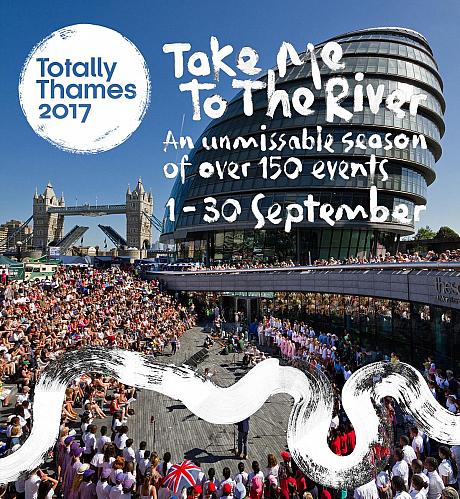 毎年９月に開催されるテムズ川をお祝いするイベント「Totally Thames」が今年も９月１日より開催されます。