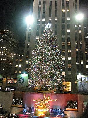 １２月のクリスマスツリー