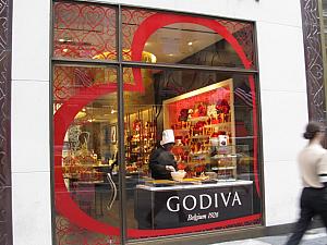 ゴディバはゴダイバと発音されます