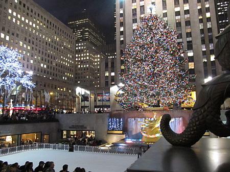 11&12月のニューヨーク 【2012年】 クリスマスツリー イルミネーション ホリデーマーケットサンクスギビングデー