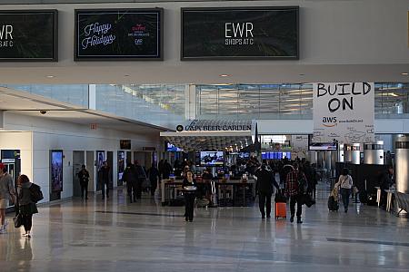 ニューアーク国際空港ターミナルCをご紹介します！