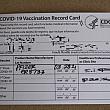 CDC発行のワクチンカード