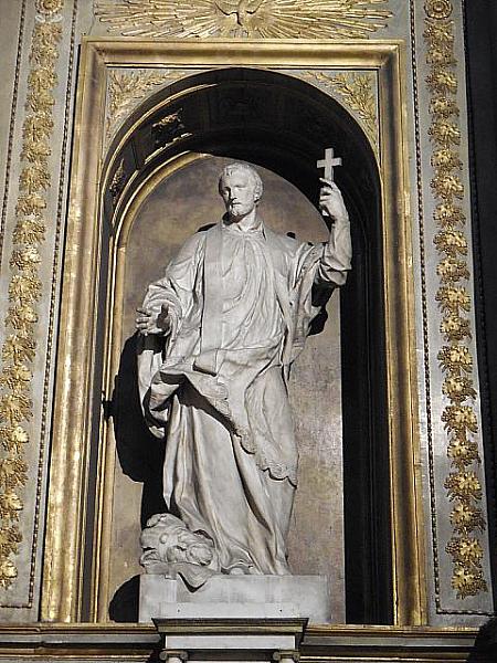 フランシスコ・ザビエルの像