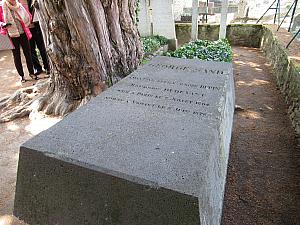 ジョルジュ・サンドの墓